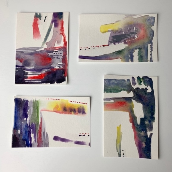 Watercolor Art Blank Cards - Picture 2 of 7